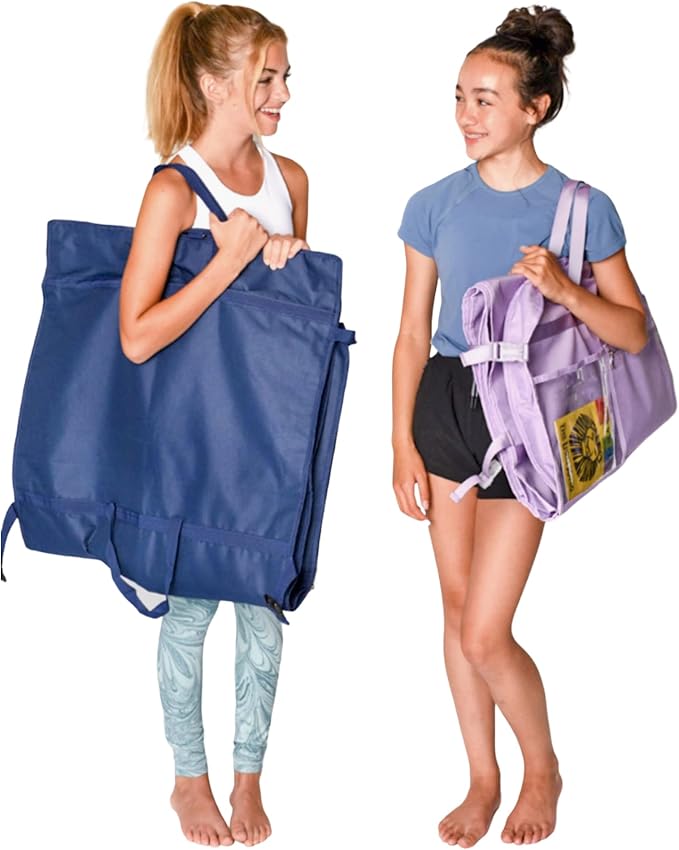 Waterproof Hanging Garment Bag 52 inch Deluxe Clothes Bag with Gusset, 4 Pockets & Side Zip for Dance Costumes, Sports, Skating, Theatre, Beauty Pageants & More by Kendall Country (Midnight) - Image 7