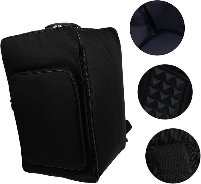 Milisten Waterproof Cajon Drum Backpack Bag Padded Full Size Cajon Carry Case with Adjustable Shoulder Straps and Soft Handles Durable Oxford Cloth Drum Storage for Travel and Gigs - Image 6