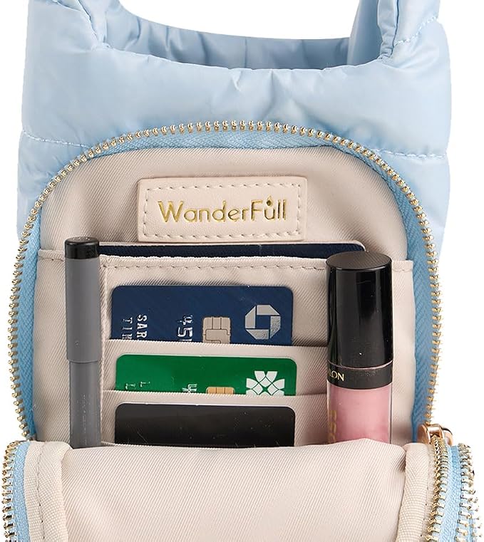 WanderFull Original HydroBag Crossbody Water Bottle Holder with Phone Pocket, Fits Water Bottles up to 32 oz - Image 2