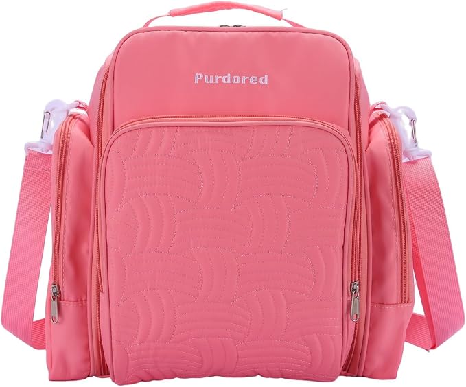 Multifunctional Travel Toiletry Bag With Jewelry Organizer,Portable Hanging Storage Bag With 4 Compartments,Large Capacity Makeup Case For Skincare & Bathroom Essentials (Pink) - Image 2