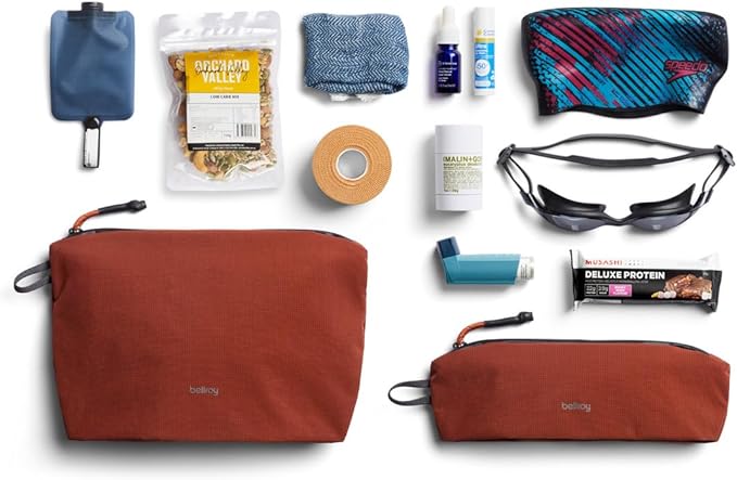 Bellroy Lite Pouch Duo (Lightweight Pencil case and Pouch) - Clay - Image 7
