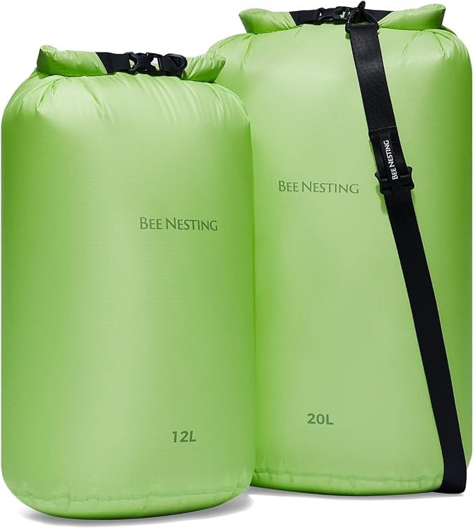 Bee Nesting Waterproof Dry Bag Lightweight Dry Sack Marine Dry Bags Suitable for swimming,kayaking,rafting boating, surfing, outdoor travel, mountaineering,hiking by BeeNesting