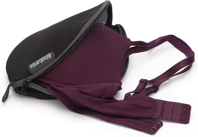 Brabantia Mesh Zip Up Laundry Bra Washing Machine Delicates, Organizer Travel Bags, 1 Pack, Black - Image 2