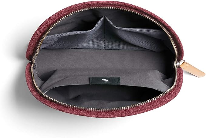 Bellroy Classic Pouch, Everyday kit, Leather and Woven Fabric (pens, Cables, Cosmetics, Personal Items) - Image 3