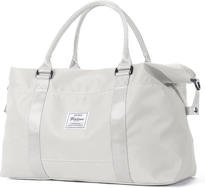 Travel Duffel Bag, Carry On Overnight Weekender Bags for Women | Travel Bag with Wet Pocket & Trolley Sleeve, For Spirit Airlines 18x14x8 Personal Item Bag by HYC00