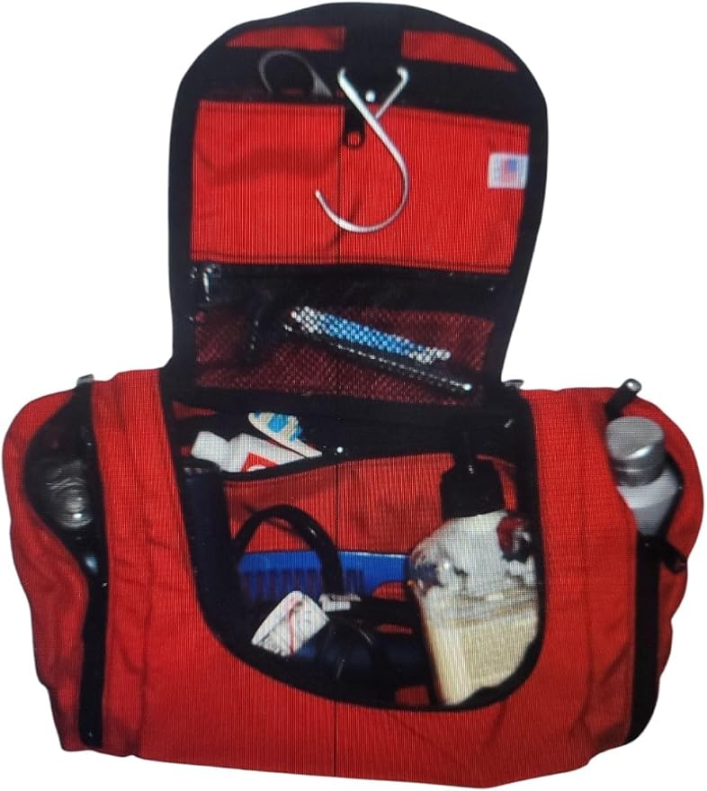 Large Hanging Toiletry Or Shaving Bag For All Your Essential, Made In USA. - Image 2