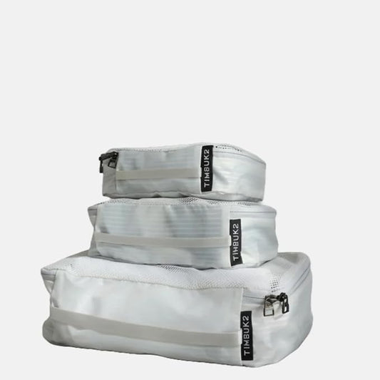 Timbuk2 Stow Packing Cubes Set, Travel Packing Cubes for Suitcase Organizer, Lightweight Packing Organizers for Luggage, Travel Cubes with Mesh, Carry On Organizer Set (3 Piece S/M/L) by Unknown