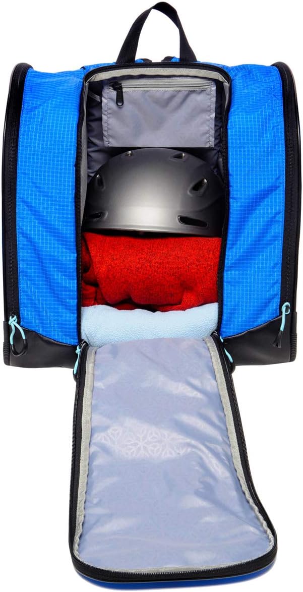 KULKEA Speed Star Kid’s Ski Boot Backpack - Ski Boot Bag With Open Pack Design - Durable, Spacious, Water Resistant Gear & Boot Storage - Image 6