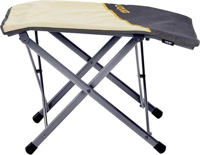 Uquip Finley Boulder Leg Rest I Folding Footrest for Folding Chairs I with 100 kg Load Capacity I Portable Footstool for Camping, Hiking, Festivals & Travel I Can Also Be Used as a Camping Stool - Image 3