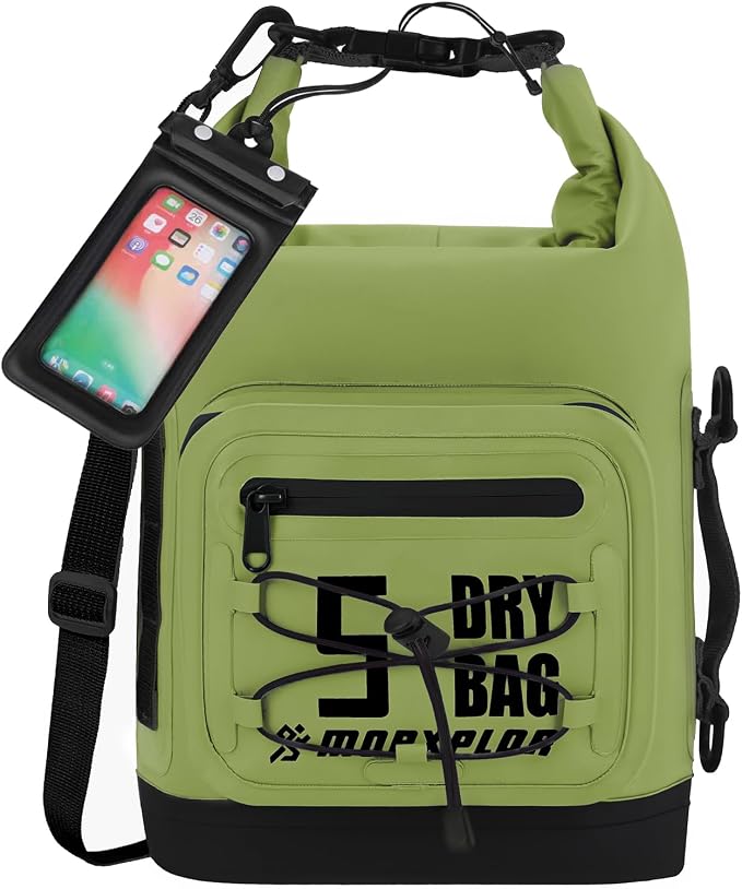 MORXPLOR Dry Bag Waterproof,5L/10L/20L/30L/40L/55L Roll Top Dry Bag Backpack with WaterProof Phone Case for Swim,Kayak by MORXPLOR