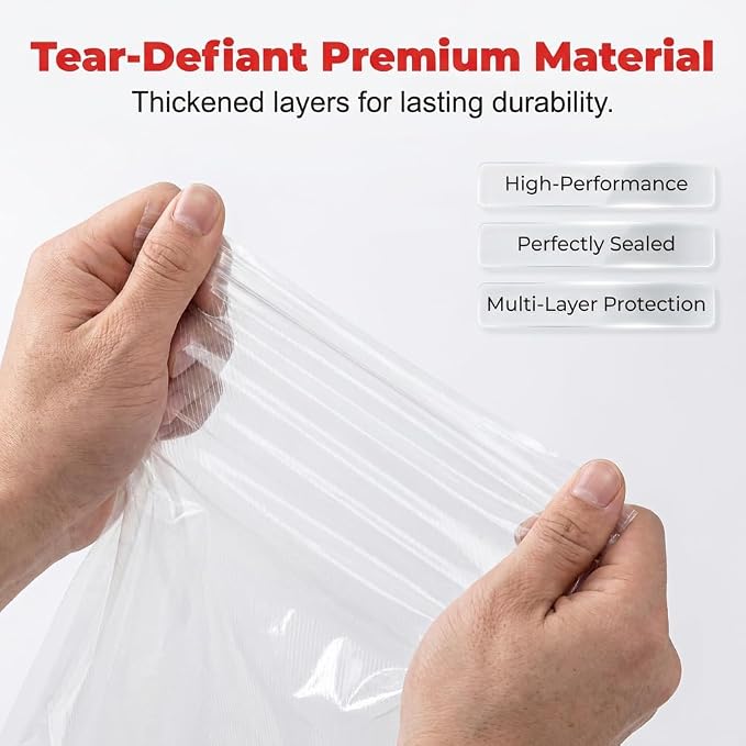 No Pump Vacuum Storage Bags, 3D Vacuum Compression Bags 28"×20"×12"(2) | No pump needed for quick compression. Ideal for storing sweaters, towels and bedding to save space for home and travel. - Image 5