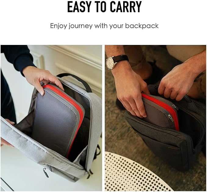 Bee Nesting BeeNesting Waterproof Compression Packing Cubes sets,Large Travel Packing organizers for Carry on Luggage,2 Sides Expandable Storage Bags - Image 6
