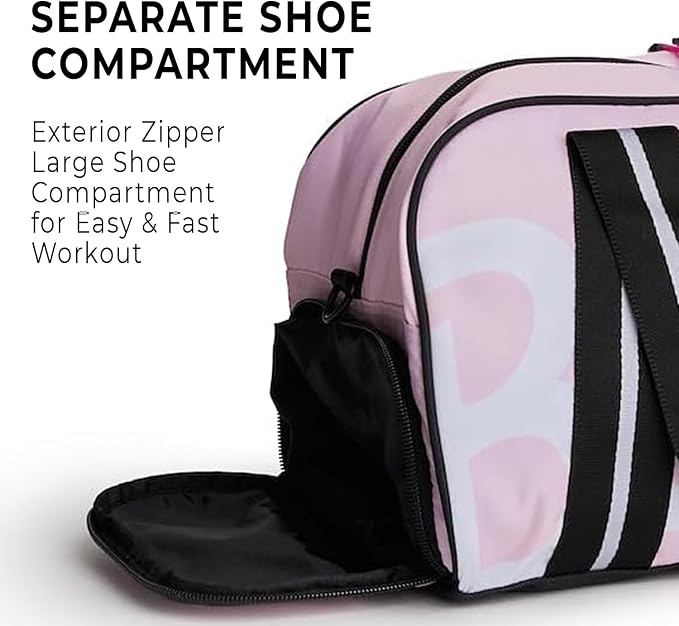 Vooray Burner Duffel Bag - 23L Small Gym Bag for Women and Men with Shoe Compartment, Lightweight Travel Duffel for Training, Sports, Overnight Use - Image 6