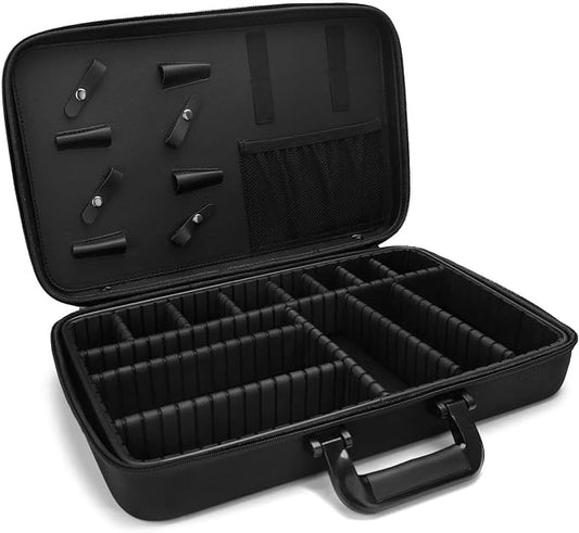Hair Styling Travel Tool Makeup Bag Barber Large Hairdresser Handbag Professional Salon Hair Cutting Grooming Kit Storage Bag by Unknown