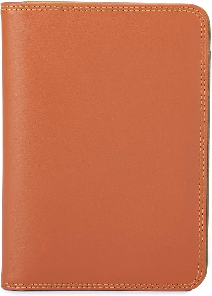 mywalit Leather Travel Passport Cover | Lucca | 3 Cards, Notes And Transparent Passport Section by MywalitUSA