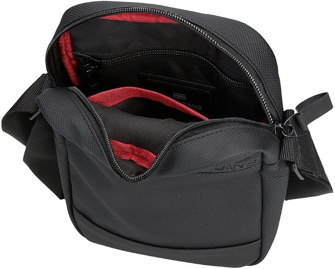 Pepe Jeans Dorking Waist Bag, Crossbody Bag with Multiple compartments, Polyester, by Joumma Bags., Black, One Size, Small crossbody bag - Image 4