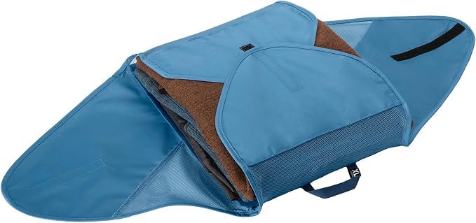 Eagle Creek Pack-It Reveal Garment Folder - Travel Garment Bag with Compression Wings to Maximize Luggage Space - Convenient Top Handle - Quick Drying Material XL Blue Dawn - Image 5