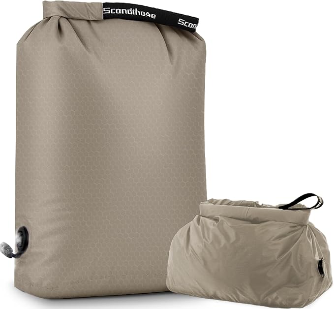 Travel Laundry Bag, Pump-free Vacuum Compression Dirty Clothes Bag, Large Reusable Waterproof & Washable Laundry Bag, Wet and Dry Bag, Ideal for Suitcases, Laundromats (1 Pack) Gray by EPEDAL24