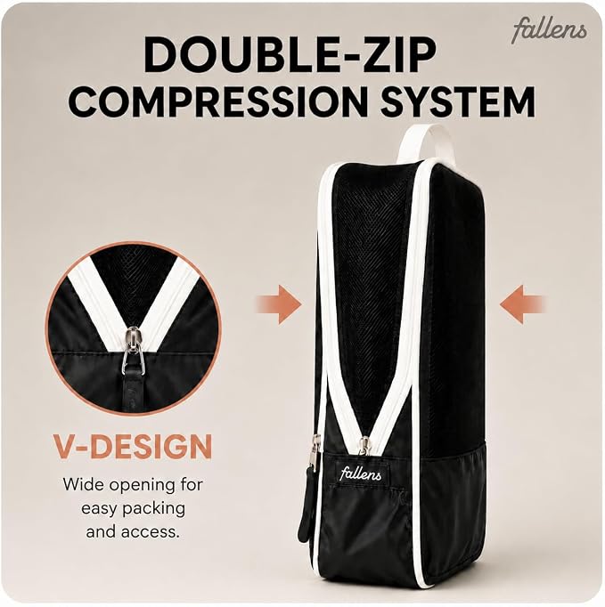Luxury 8 Set Compression Packing Cubes for Travel. Heaven Sent.- Lightweight Luggage Organizer Bags - Durable Space Saver Bags - Travel Essentials - Image 6
