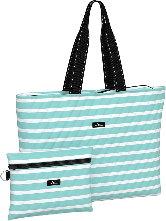 SCOUT Plus 1 Foldable Travel Bag, 2 Bags in 1, Tote Folds into Zipper Pouch by SCOUT