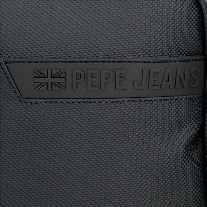 Pepe Jeans Dorking Polyester Multi Pocket Belt Bag Shoulder Bag by Joumma Bags, black, Eine Größe passt allen, Crossbody bag - Image 5