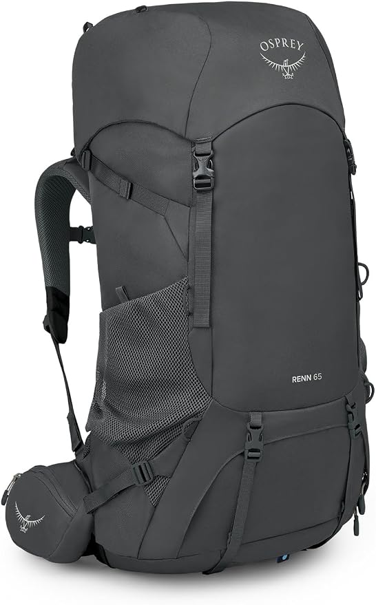 Osprey Renn 65L Women's Backpacking Backpack, Dark Charcoal/Gray Wolf by Unknown