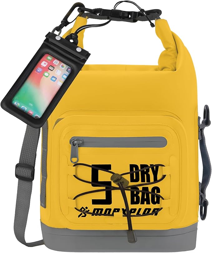 MORXPLOR Dry Bag Waterproof,5L/10L/20L/30L/40L/55L Roll Top Dry Bag Backpack with WaterProof Phone Case for Swim,Kayak by MORXPLOR