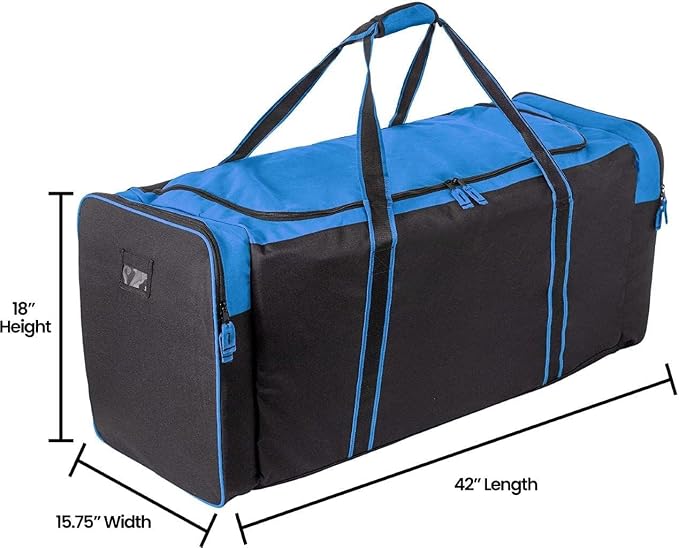 Jetstream Heavy Duty Multi Pocket Durable Sports Gym Equipment Travel Duffel Bag - Image 4