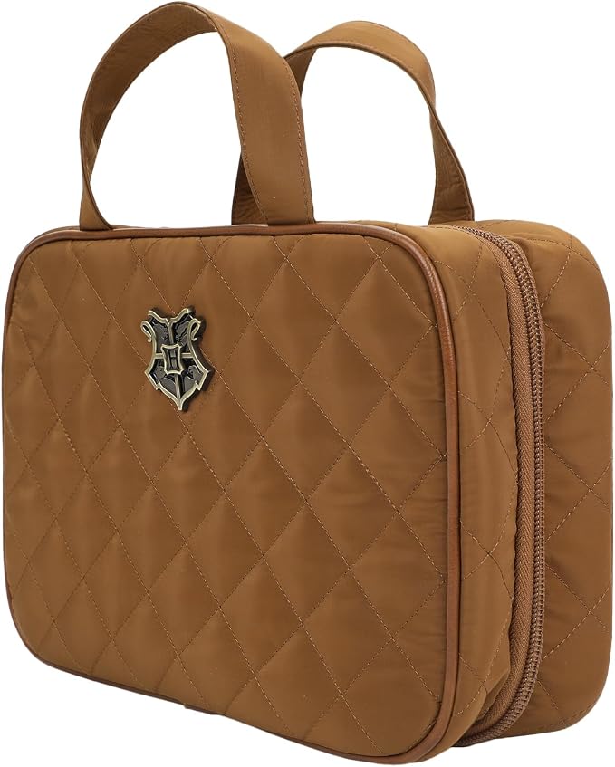 Bioworld Harry Potter Hogwarts Quilted Hanging Adult Toiletry Bag - Image 2