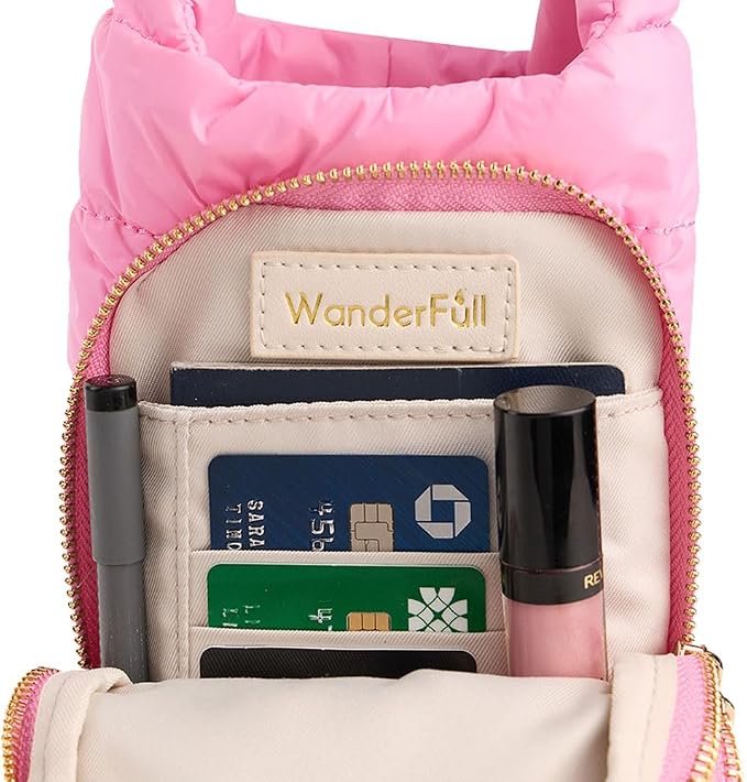 WanderFull Original HydroBag Crossbody Water Bottle Holder with Phone Pocket, Fits Water Bottles up to 32 oz - Image 7
