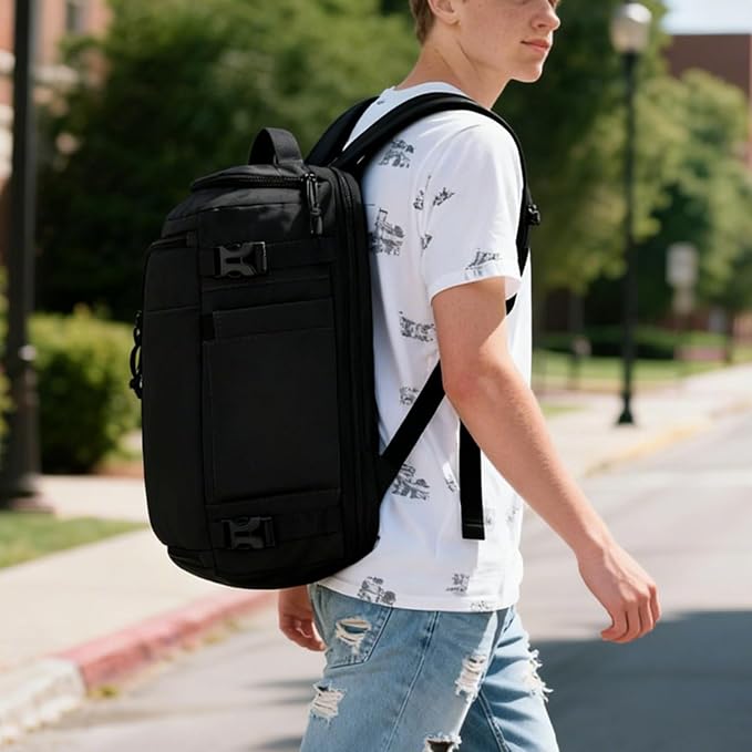 Carry On Travel Backpack Flight Approved Laptop Backpack for Women Men | Personal Item Travel Bag, Casual Weekender Daypack with Wet Pocket for Business, Hiking - Image 2