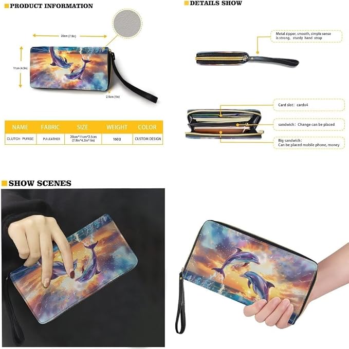 Women Purse Handbags Wallet Sets Leather Shoulder Tote Bag for Women,Top Handle Purse with Wrist Wallet Bag - Image 2