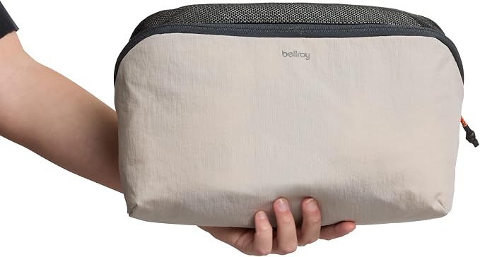 Bellroy Packing Cube 6L (Organizer Packing Pouch with Internal Zip Pocket and Durable, Lightweight Design) - Ash - Image 5