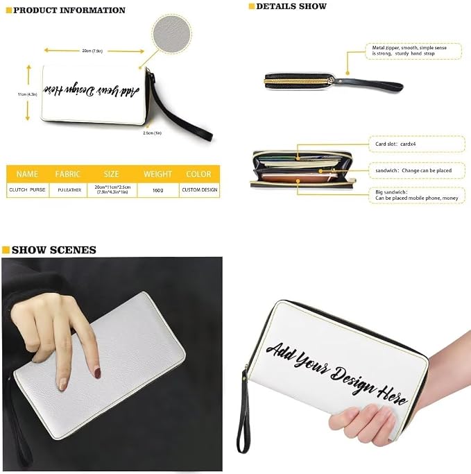 Women Purse Handbags Wallet Sets Leather Shoulder Tote Bag for Women,Top Handle Purse with Wrist Wallet Bag - Image 2