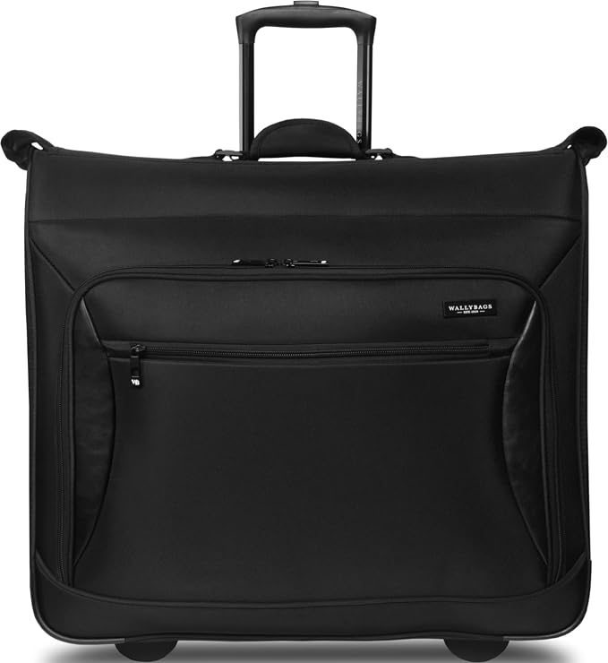 Wally Bags Solutions 45" Premium Rolling Garment Bag with Multiple Pockets by WallyBags
