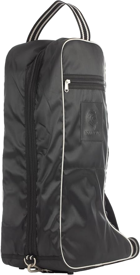 Equinavia Darby Equestrian Tall Boot Bag, Padded Storage, Shoulder Strap | Travel Ready Horse Riding Bag with Zip Opening, for Tall Boots and Daily Gear Organization or Barn Storage, One Size - Image 2