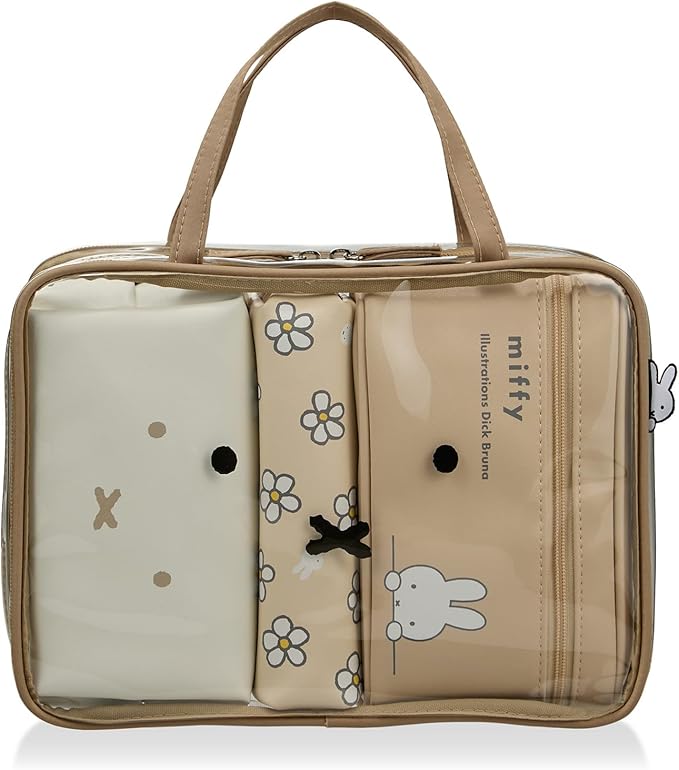Hapitas Introduced on Mezamashi TV! (20240424) Clear Pouch, Travel Goods, Cosmetic Pouch, Cosmetic Pouch, Travel Pouch Set by Unknown