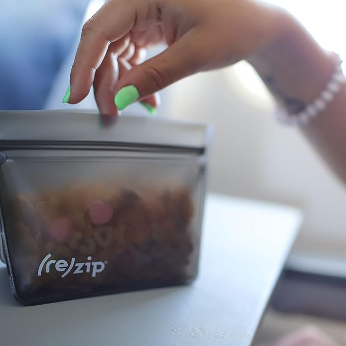 (re)zip 11-Piece Travel Organization Kit | TSA-Compliant Travel Quart, Small, Medium, & Gallon Zippered Bags, and 3 Leakproof Stand Up Bags |For Documents, Toiletries, Snacks & More