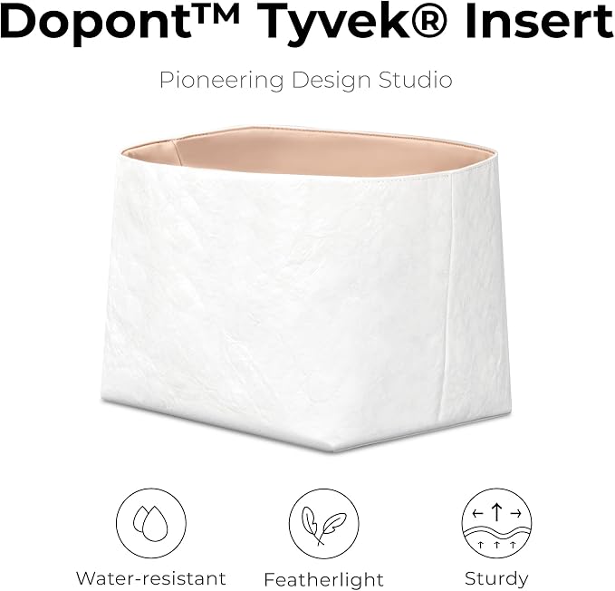 Soft Support Organizer Compatible with LV Low Key Hobo PM | Handcrafted DuPont™ Tyvek®,Handbag Organizer Insert, Precision 1:1 Custom Fit,Vanile,Ideal for Office, Shopping & Daily Carry - Image 4