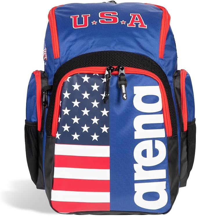 Arena Spiky III Backpack 35 Unisex Travel Gym Rucksack for Men and Women, Training Gear Equipment Bag for Swimmers, 35 Liters by ArenaNorthAmerica
