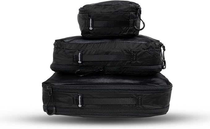 WANDRD Packing Cubes - Bundle of Small, Medium and Large Packing Cubes for Travel - Suitcase and Luggage Organization and Travel Essentials (Black) - Image 7