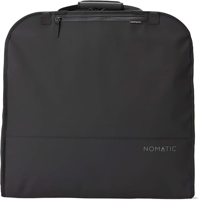 NOMATIC Garment Bag - Premium Black Nylon Garment Bag, Travel Hanging Luggage Garment Bag with Shoe Compartment, Holds Up To 3 Suits Plus Accessories, V2 - Image 3