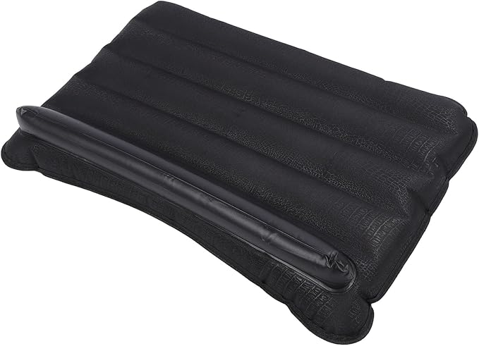 WALFRONT Lap Desk Pillow for Laptop, Ergonomic Water Design, Large Inflatable Table for Adults, Travel Portable Workstation for Bed Sofa