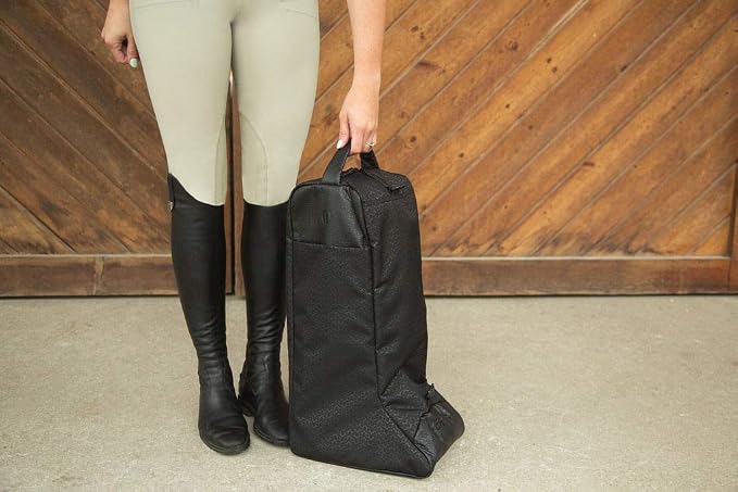 Kerrits EQ Boot Bag Black Chevron Bits Size: One Size - Image 4