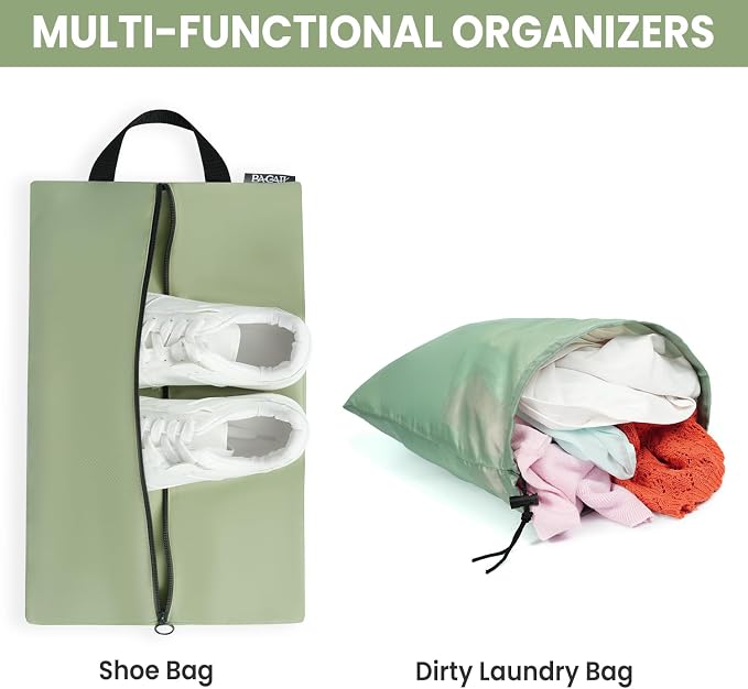 BAGAIL 6 Set Packing Cubes,Travel Luggage Packing Organizers - Image 6