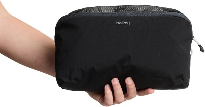 Bellroy Packing Cube 12L (Organizer Packing Pouch with Internal Zip Pocket and Durable, Lightweight Design) - Black - Image 5