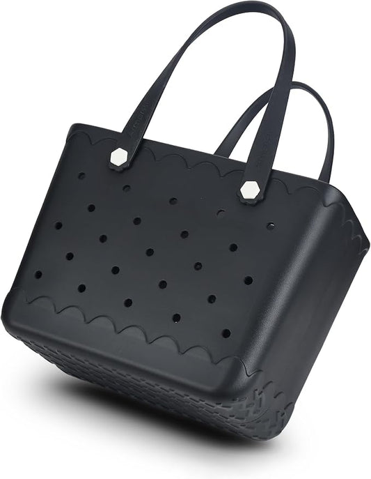 Rubber Beach Tote Bag Waterproof Tip-Proof Outdoor Tote Bag for the Beach Boat Pool Sports by Unknown