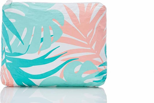 ALOHA Collection Small Pouch | Lightweight, Packable, and Splash-Proof Makeup Pouch | Easy to Clean by ALOHACollection