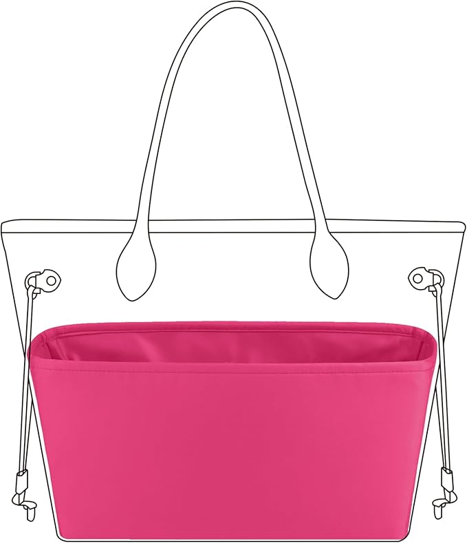 DGAZ Custom Purse Organizer or Pillow Insert for Neverfull Bag Mini/PM/MM/GM, Silky Smooth Bag Organizer, Luxury Handbag & Tote Shaper by DGAZ