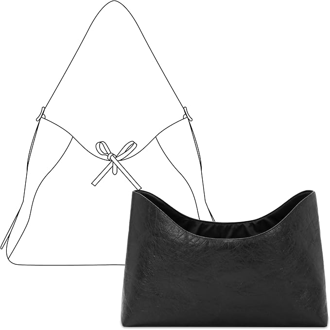 Handbag Organizer Insert for LV CarryAll Dark, Custom Fit Inside Premium Matte Black Lightweight WaterResistant Purse Insert with Cup Holder Accessories by FANJIProject